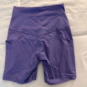 lululemon align 6” shorts with pockets